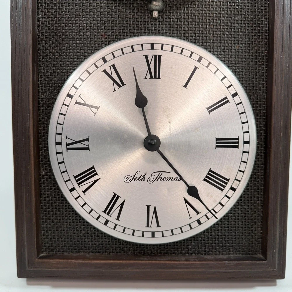 Vintage Seth Thomas Ben Franklin Wall Clock Liberty Bell Colonial‎ Working